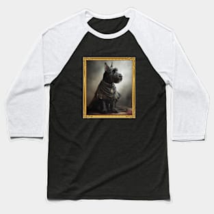Stalwart Scottish Terrier - Medieval Chieftain  (Framed) Baseball T-Shirt